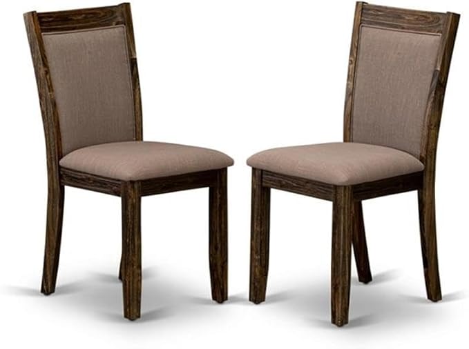 East West Furniture X797MZ748-5 5 Piece Kitchen Table Set - Image 9