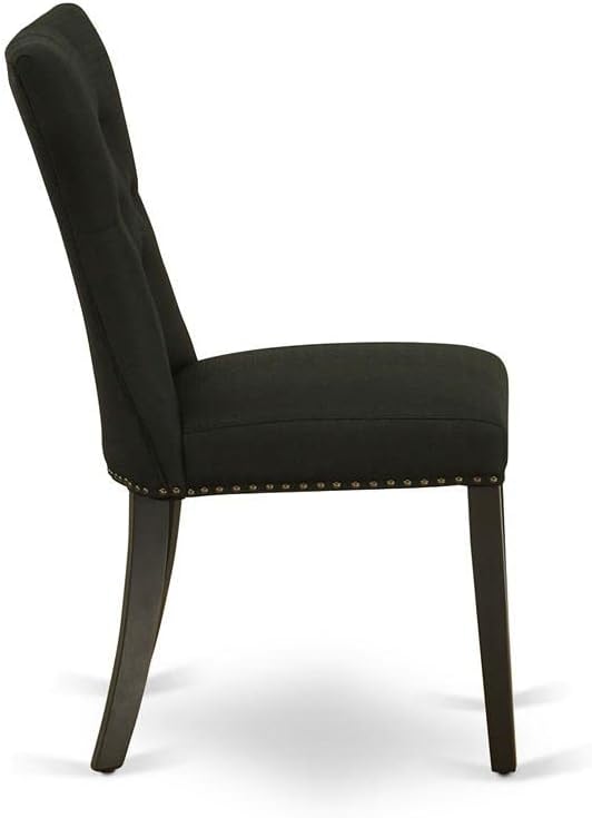 East West Furniture GAP1T24 Gallatin Parsons Dining Chairs - Image 6