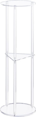HMYHUM Acrylic Drink Table for Small Spaces, Martini Table for Living Room by HMYHUM
