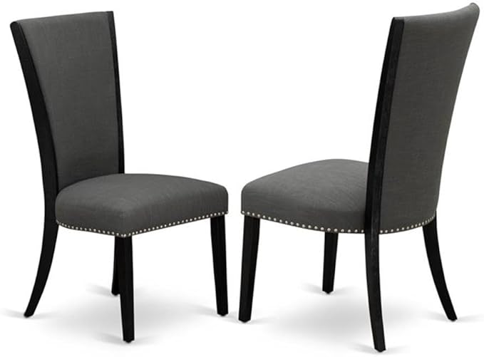 East West Furniture V676VE650-6 6 Piece Kitchen Table Set Contains a Rectangle - Image 4