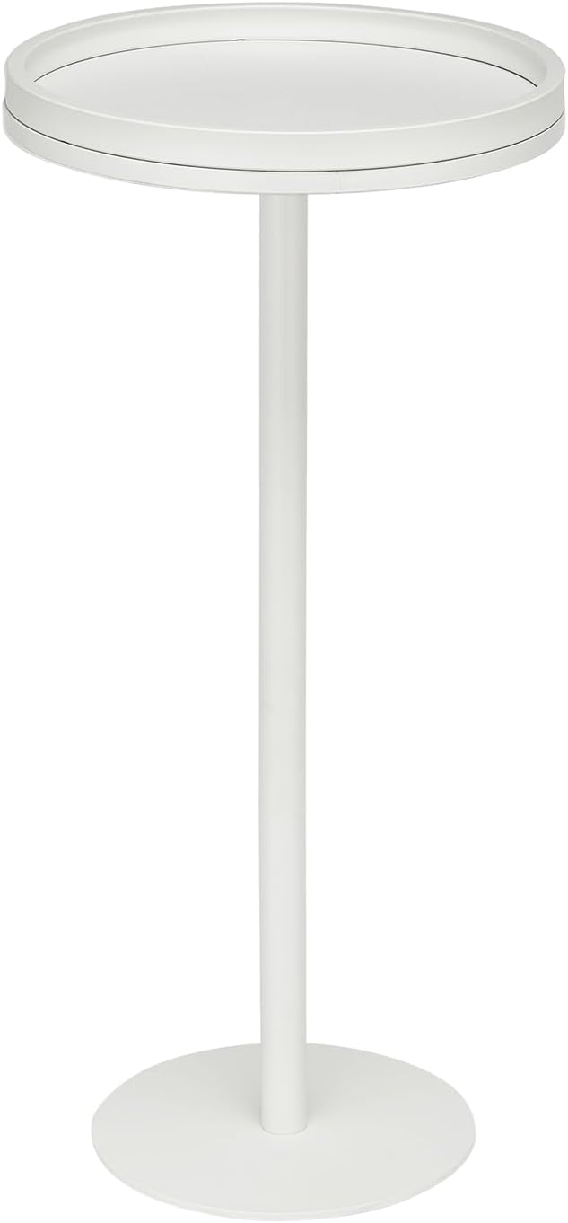 Round Drink Table, Pedestal Tables, Small Round Side Table - Image 8