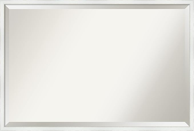 Amanti Art White Bathroom Mirror by AmantiArt