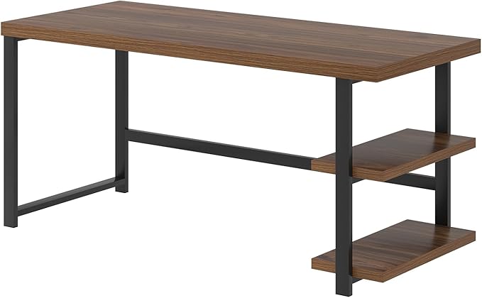 FOLUBAN Modern Computer Desk for Home Office, Large Writing Table - Image 9