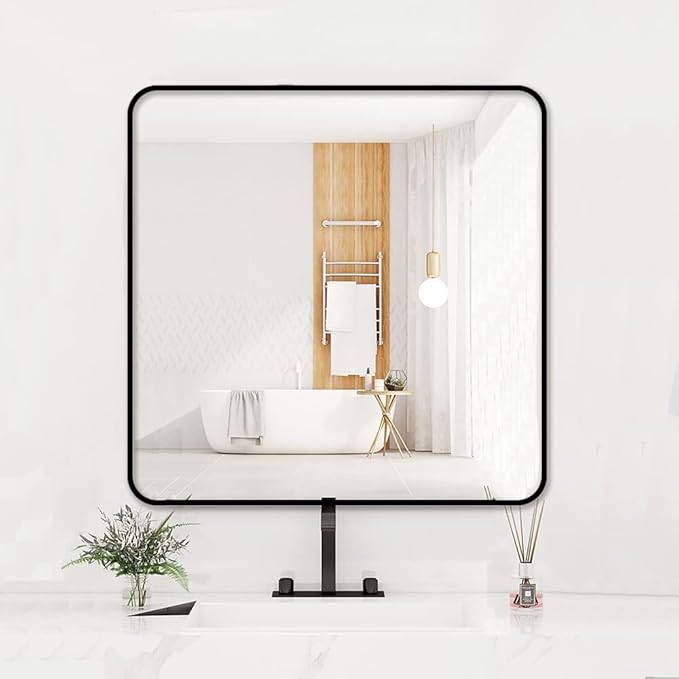 36"x36" Bathroom Wall Mirror by LEDLUX