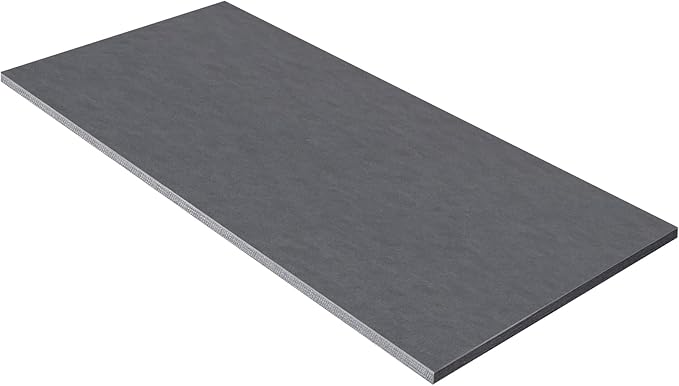 Kaboon Universal Tabletop 55"x27.5", Solid One-Piece Melamine Table Top by Kaboon