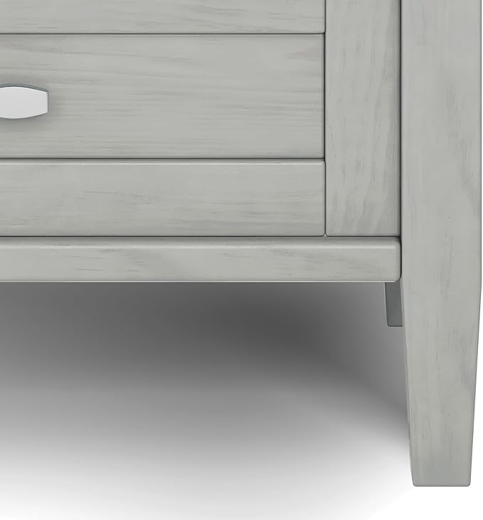 SIMPLIHOME Warm Shaker SOLID WOOD 20 Inch Wide Rectangle Transitional End Side - Image 10