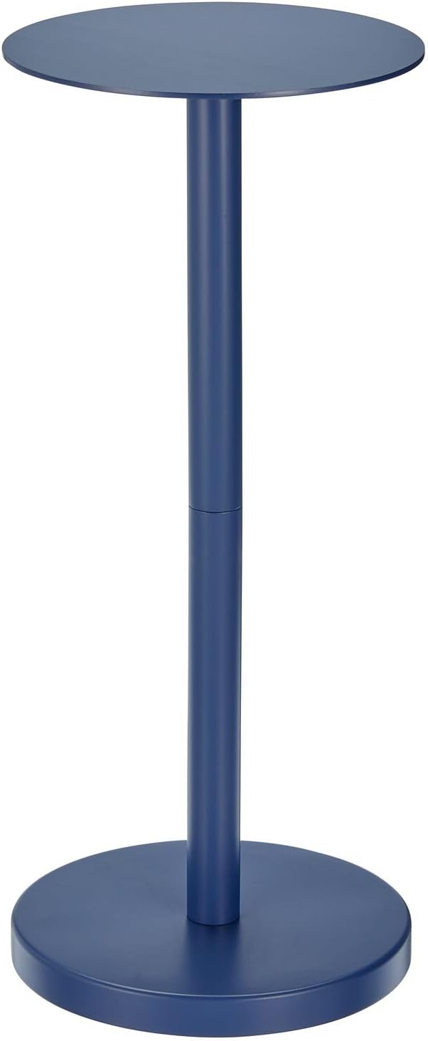 mDesign Glass Top Side/End Drink Table - Image 4