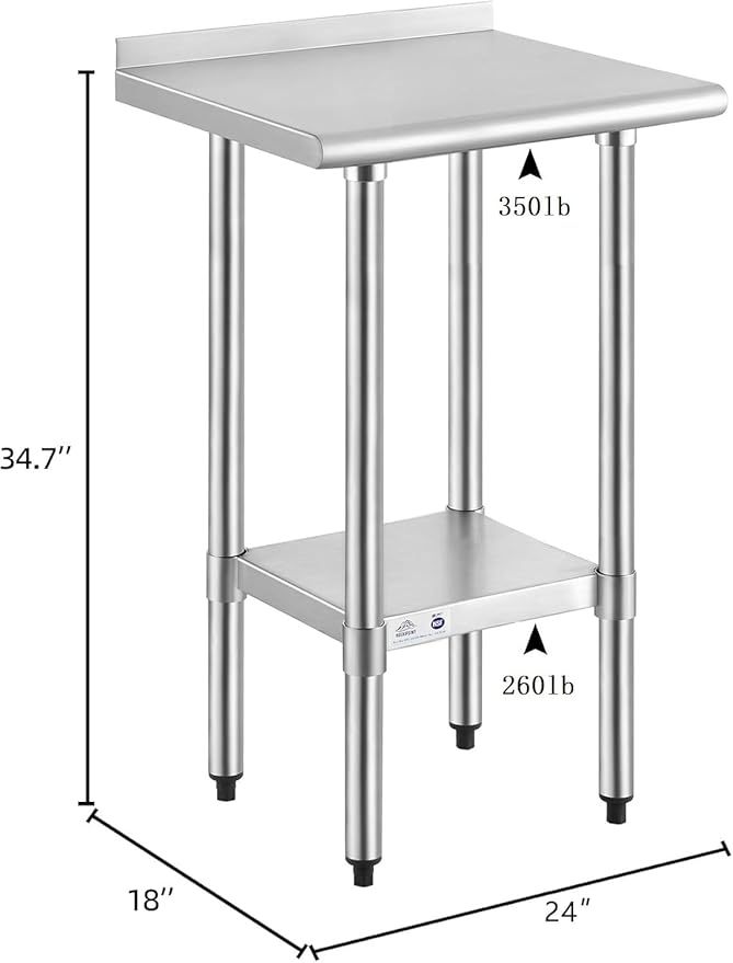 ROCKPOINT Stainless Steel Table - Image 2