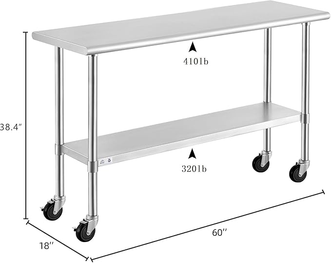 ROCKPOINT Stainless Steel Table - Image 3