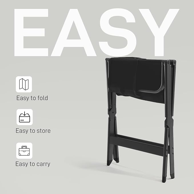 EVER ADVANCED Aluminum Lightweight Directors Chair Foldable, Folding Studio - Image 5