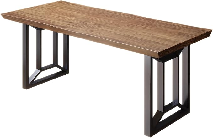 Solid Wood Computer Desk Study Office Desk 55" Writing, Modern Simple Style PC - Image 9