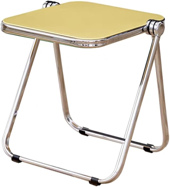 Portable Folding End Table, Lightweight Half-Fold Design by HYYTEIBL