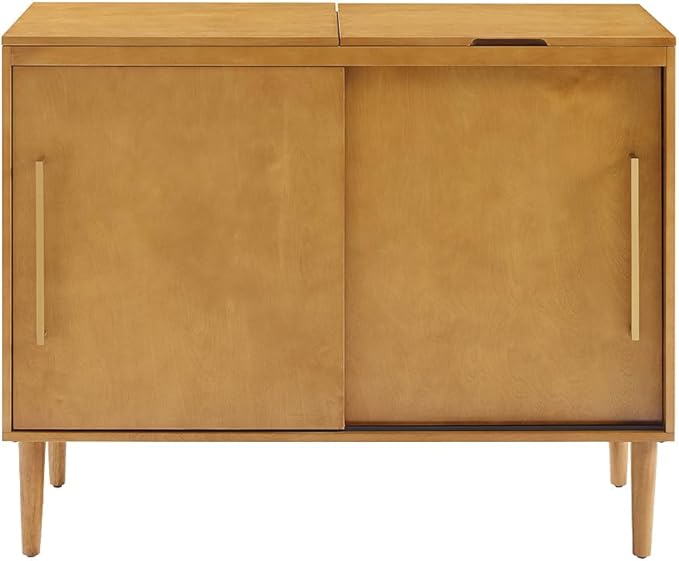 Crosley Furniture Everett Media Console and Record Player Stand - Image 2