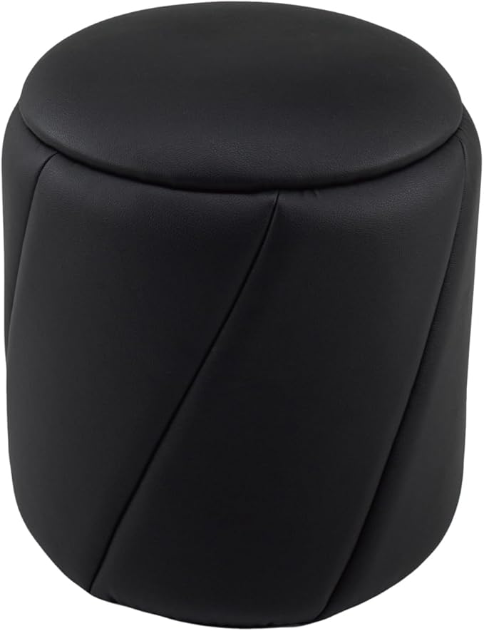 Get Set Style Modern Round Ottoman - Image 3