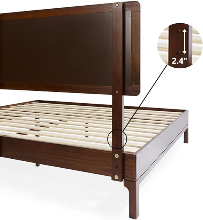 Bme Nipe Queen 14 Inch Bohemian Bed Frame - Image 3