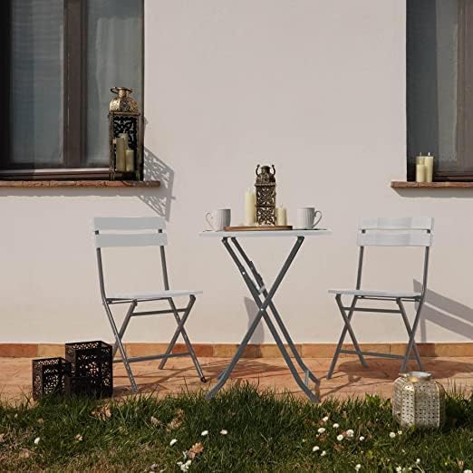 2.63'Bar Height Cocktail Table, All Bistro Folding Bar Height Table - Image 2