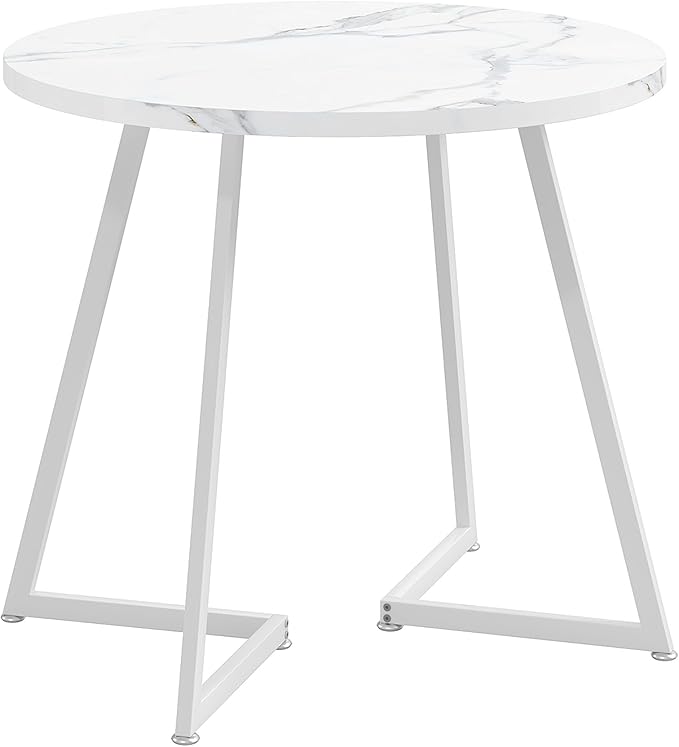 VECELO Round Dining Room Table - Image 8