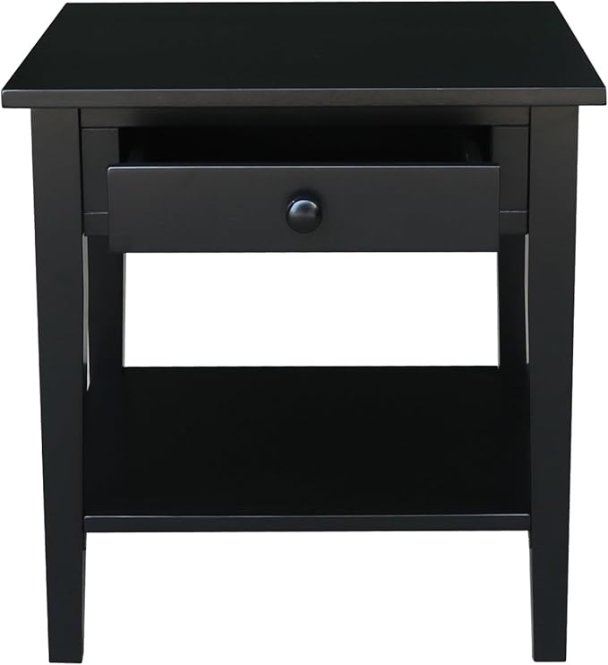 IC INTERNATIONAL CONCEPTS Solid Wood Spencer End Table - Image 7