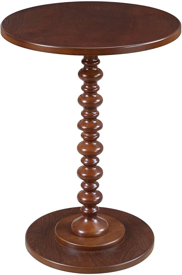 Convenience Concepts Palm Beach Spindle 17.75" Traditional Round End Living Room by ConvenienceConcepts
