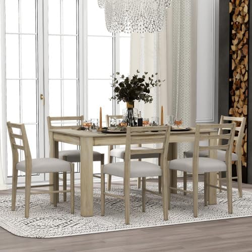 SogesHome 7-Piece Dining Table Set - Image 2