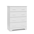 Storkcraft Brookside 4 Drawer Dresser – GREENGUARD Gold Certified, Nursery by Storkcraft