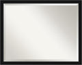Amanti Art Black Bathroom Mirror by AmantiArt