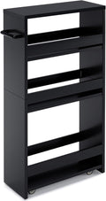 MARTY Slim Rolling Storage Cart 4-Tier Kitchen Cart by MARTY