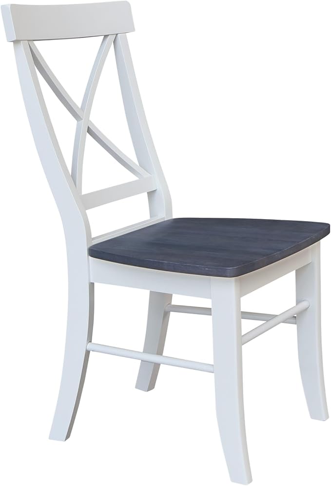 Set of Two X-Back Dining Chairs - Image 7