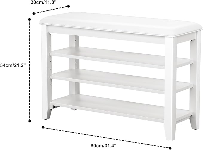Entryway Shoe Storage Bench - Image 2