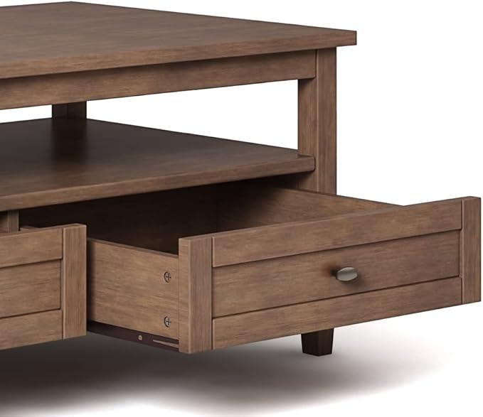 SIMPLIHOME Warm Shaker Coffee Table - Image 8