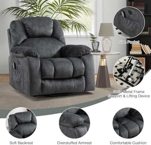 Phoenix Home Large Power Lift Recliner - Image 5