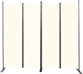 Room Divider 6FT Portable Room Dividers and Folding Privacy Screens, 4 Panel by HOMSCREENER