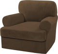 H.VERSAILTEX Sofa Cover 2 Piece T Cushion Armchair Slipcovers Thick Velvet by HVERSAILTEX