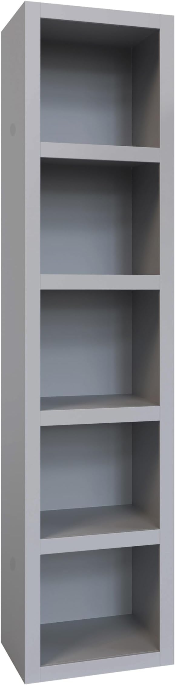 Oakland Living Grey 91-in Tall Wooden Bookcase Shelf by Oakland+Living