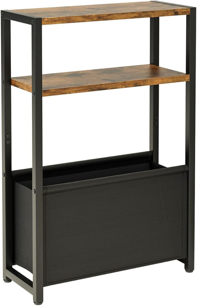 Narrow Side Table End Table, 3-Tier Side Table - Image 9