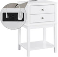 conifferism White Nightstand by conifferism