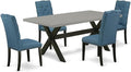 East West Furniture X697EL121-5 5 Piece Dining Room Table Set Includes a by EastWestFurniture