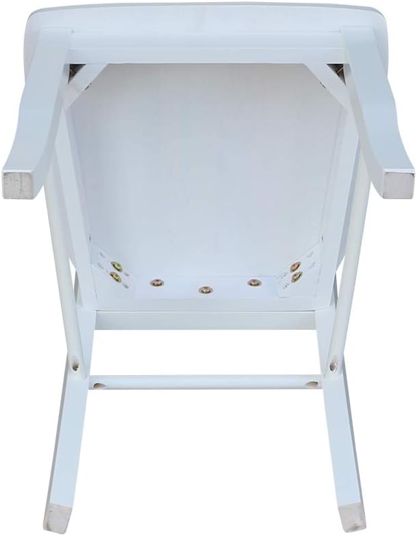 International Concepts Set of Two Madrid Ladderback Dining Chairs - Image 10