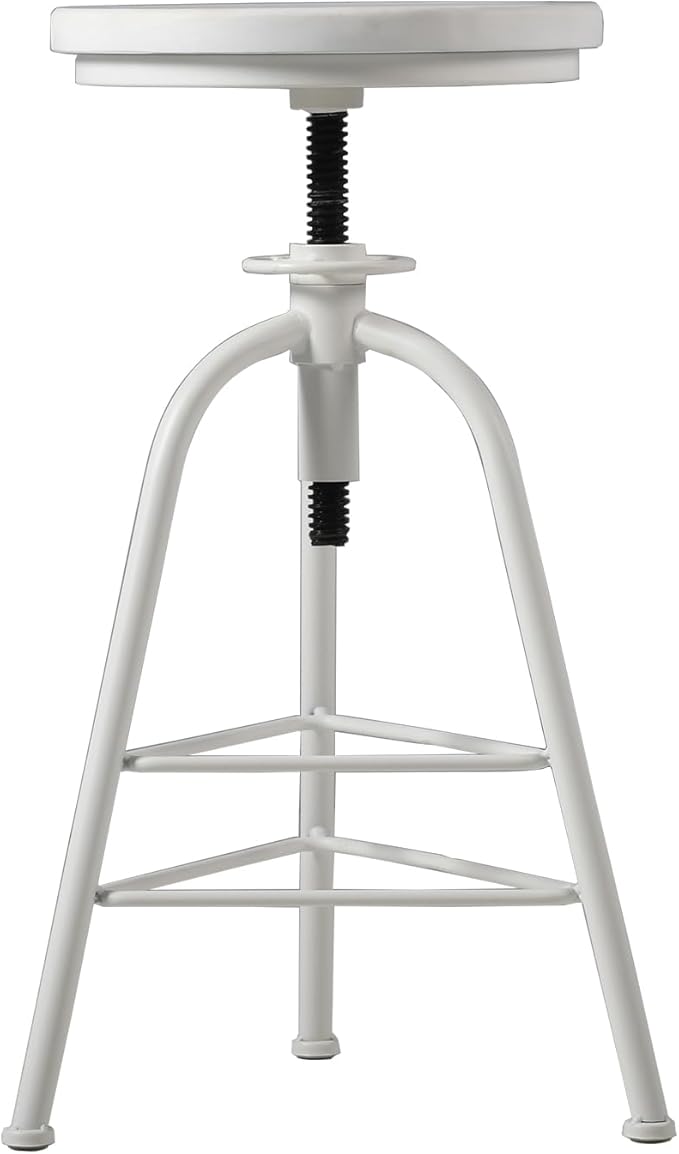 Modern Bar Stools Industrial Set of 2 Bar Stool Stool Farmhouse Kitchen Dining - Image 3