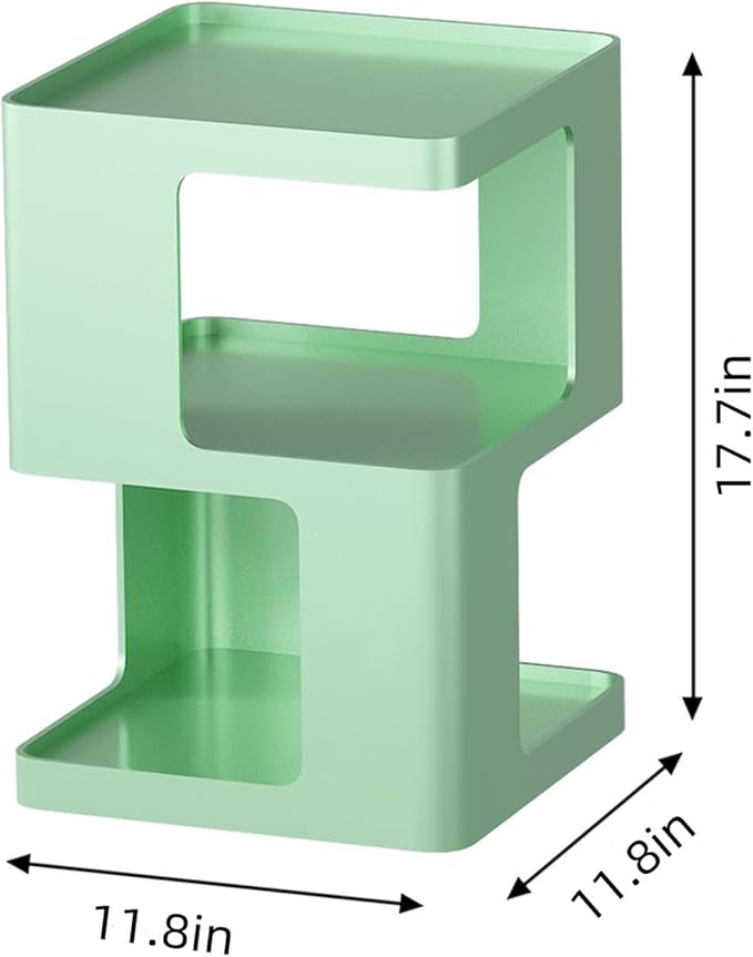 Metal Small Nightstands, Modern Side Table - Image 2