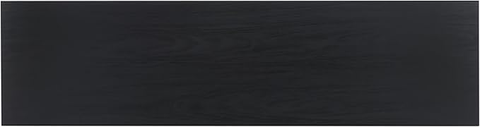 SAFAVIEH Evane TV Stand for up to 65" Flatscreen – Black & Natural, 2 Doors - Image 3