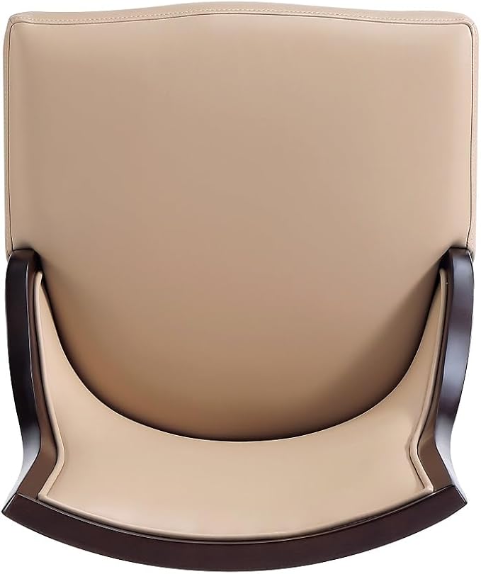 Manhattan Comfort Grand Avenue Faux Leather Dining Chairs, Parsons Accent - Image 9
