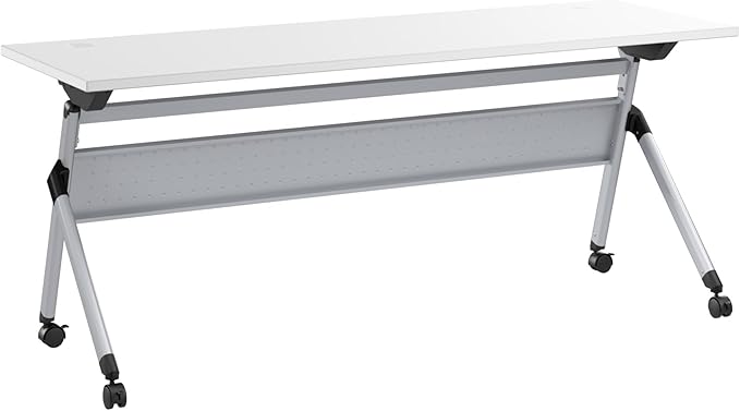 Bush Business Furniture Folding Training Table, 72 inch Desk, Commercial-Grade by BushBusinessFurniture