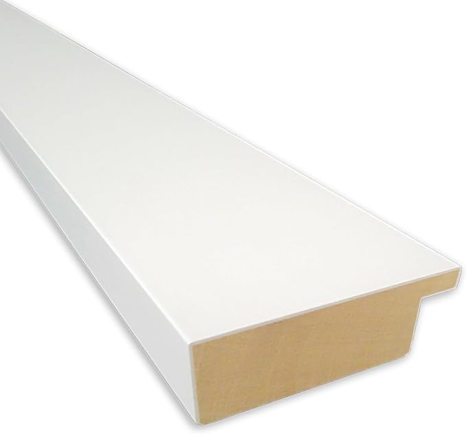 Amanti Art White Bathroom Mirror - Image 2