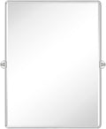 TEHOME 30x40'' Chrome Pivot Mirror Bathroom Tilt Vanity Mirror Large 40x30'' by TEHOME
