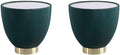 Manhattan Comfort Anderson Modern 18" Round End Table 2.0 | Ceramic Marble by ManhattanComfort