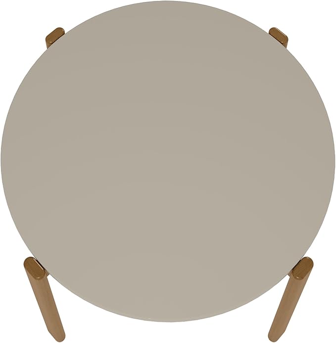 Manhattan Comfort Gales 46-Inch Mid Century Modern Round Dining Table - Image 6