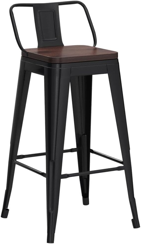 26 Inch Swivel Bar Stools Set of 4 - Image 5