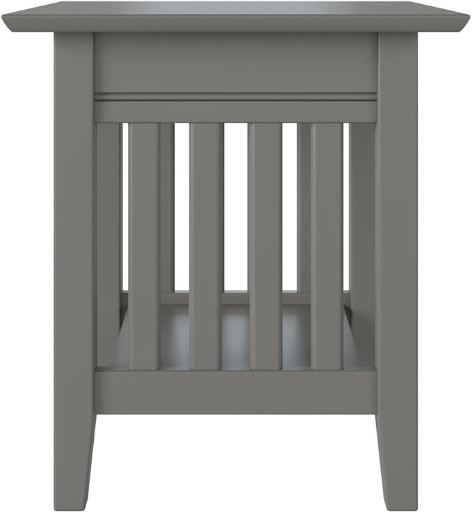 AFI, Mission End Table with Charging Station - Image 4