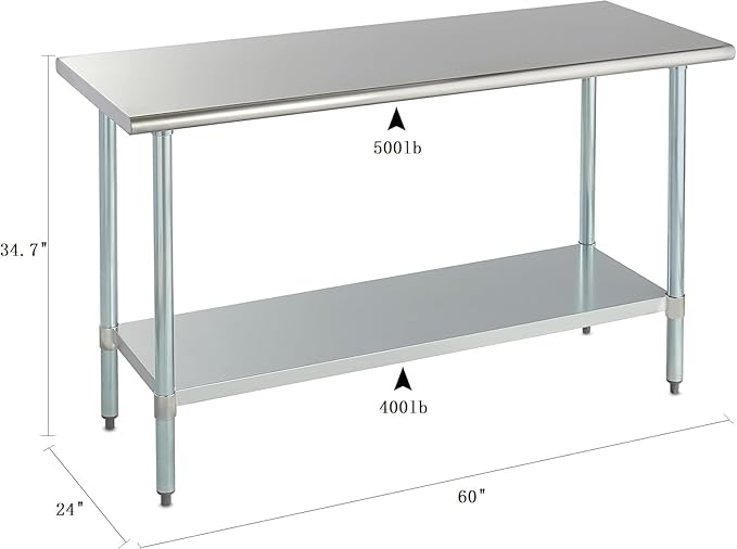 ROCKPOINT Stainless Steel Table - Image 3